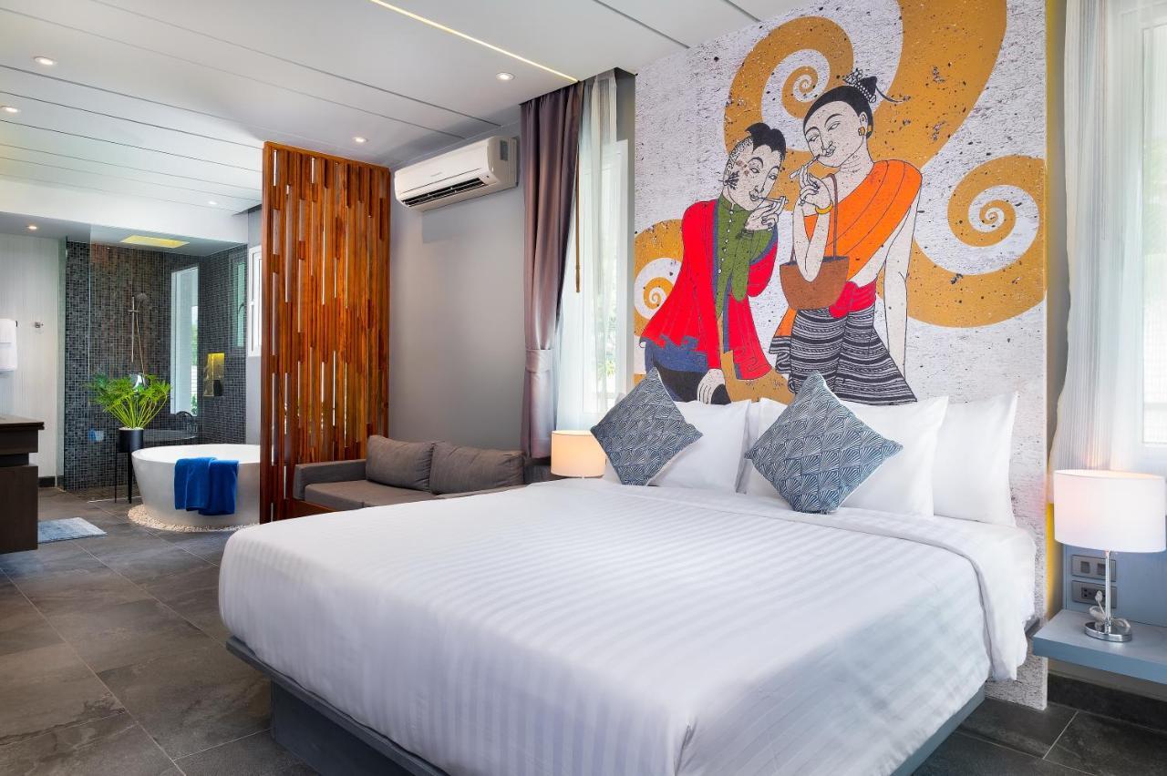 Karon Beach Pool Villa - Sha Extra Plus Екстериор снимка